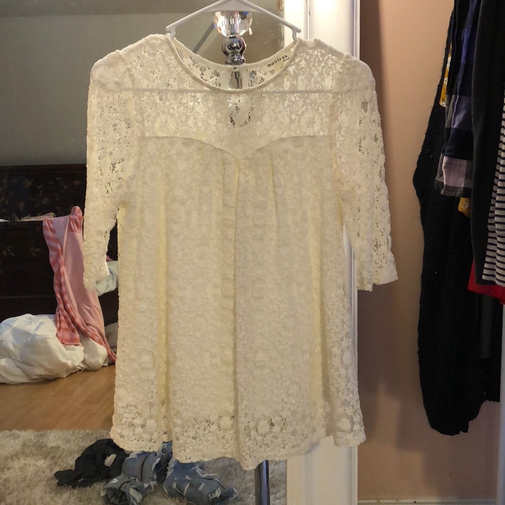 monteau lace blouse